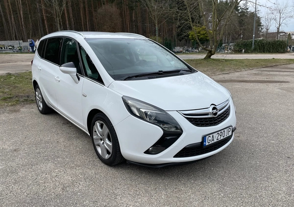 Opel Zafira cena 33900 przebieg: 266560, rok produkcji 2012 z Gdynia małe 137